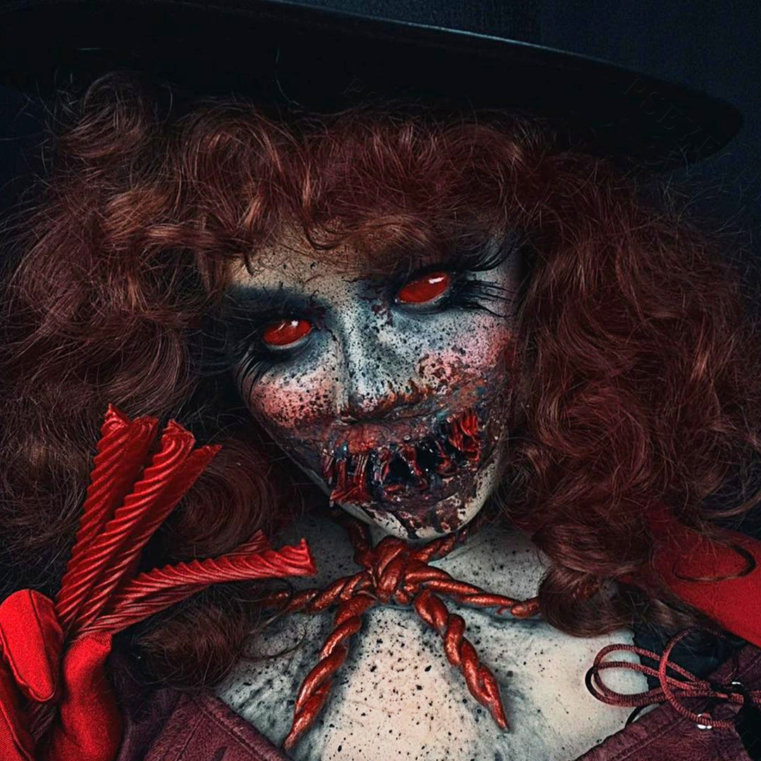 All Red Sclera Contacts - Image 6