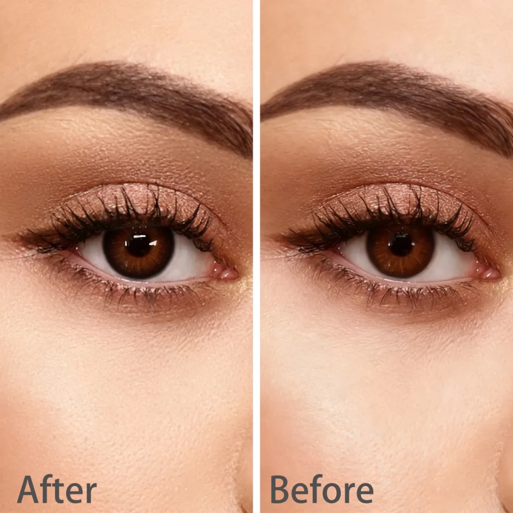 Tintlure Shadow Ring Black Contact Lenses for Bigger-Looking Eyes