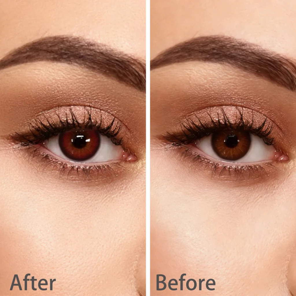 Tintlure Blush Pink Contact Lenses for Fantasy Looks